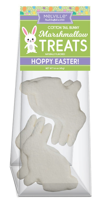 Bunny Marshmallow Toppers - 4ct Gusset Bag
