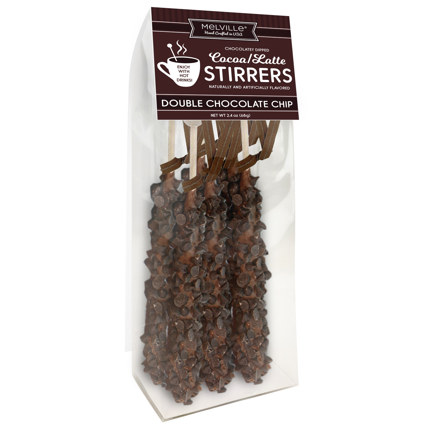 Double Chocolate Chip Stirrers