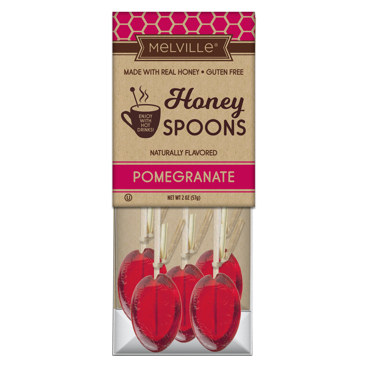 Honey Spoons - 5ct Gusset Bag