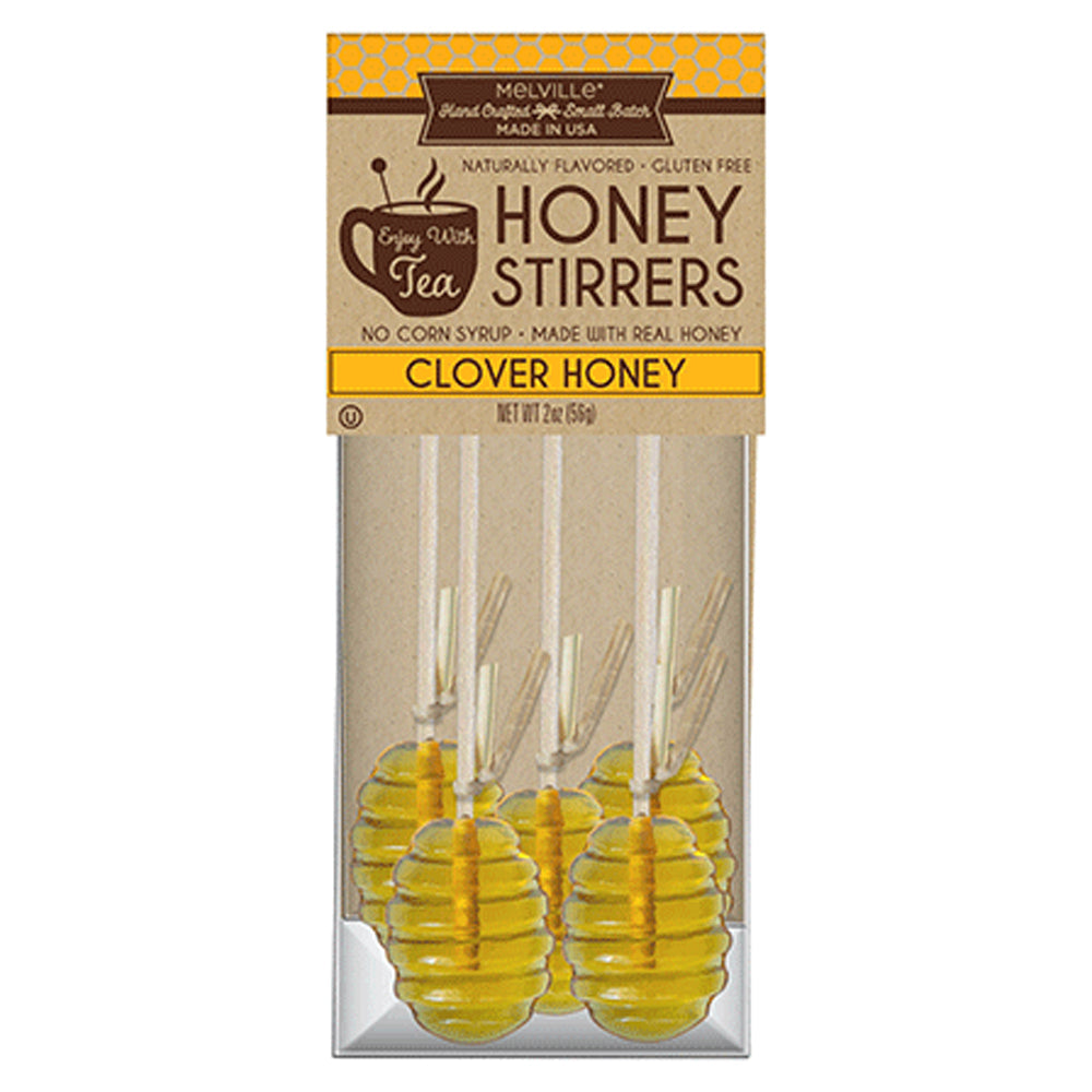 Honey Dippers & Stirrers - 5ct Gusset Bag - Honey Dipper