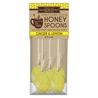 Ginger Lemon Honey Spoons