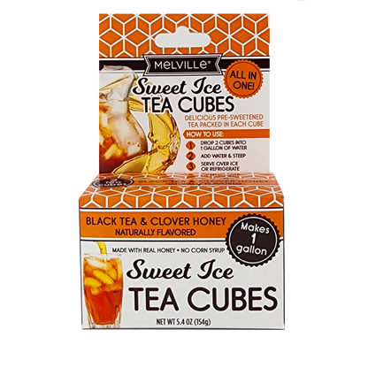 Sweet Ice Tea Cubes - Black Tea & Clover Honey