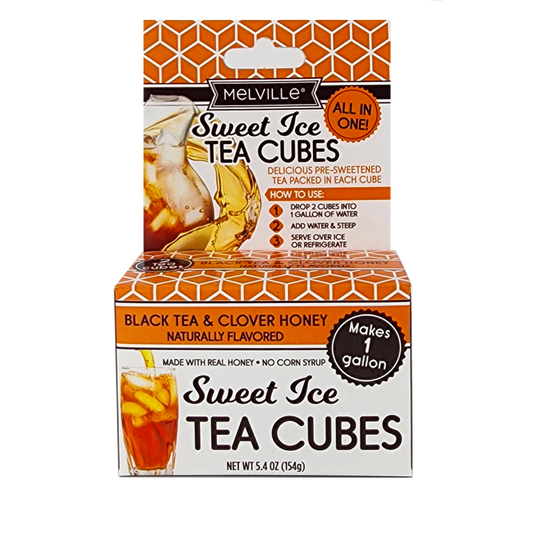 Sweet Ice Tea Cubes - Black Tea & Clover Honey