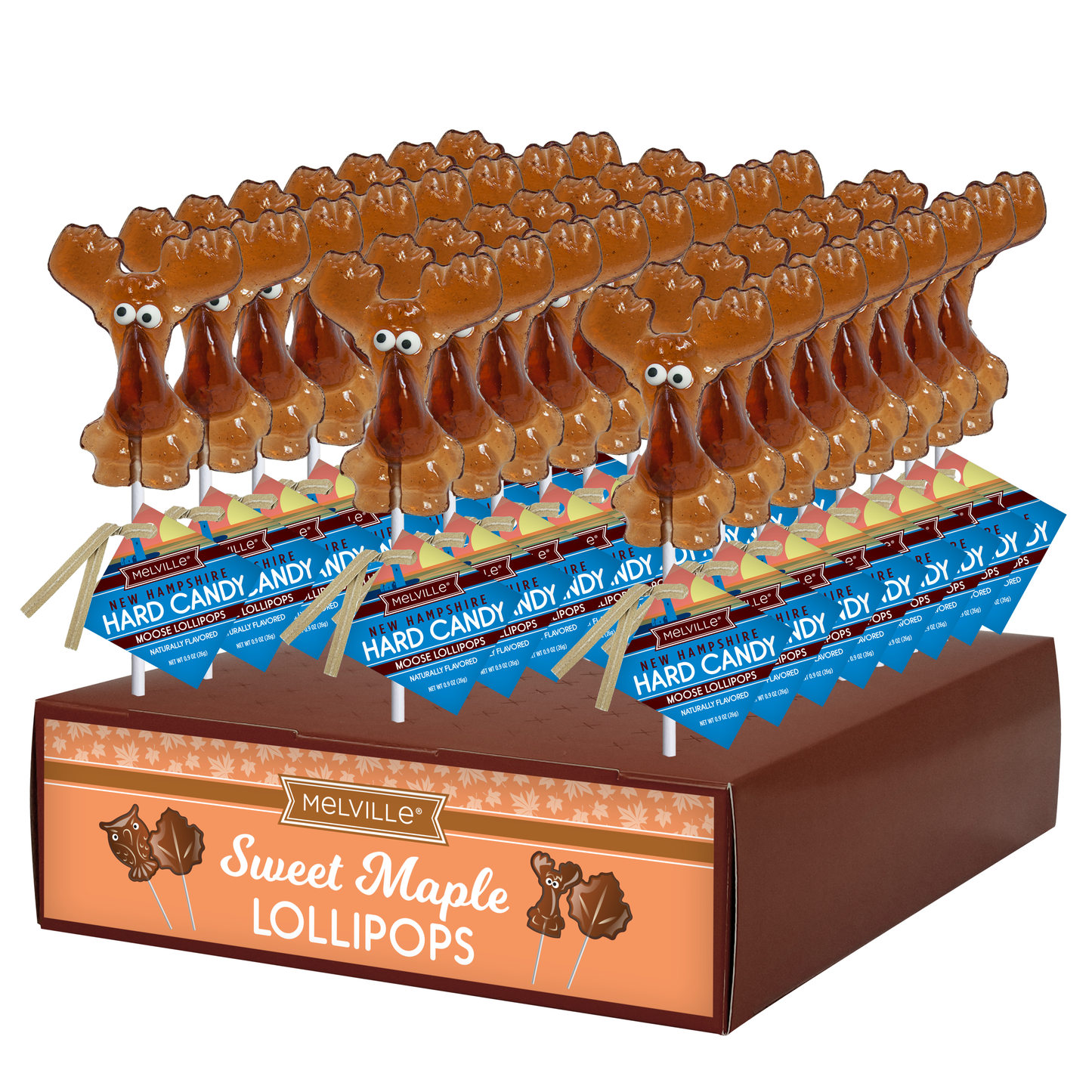 Maple Moose Lollipops