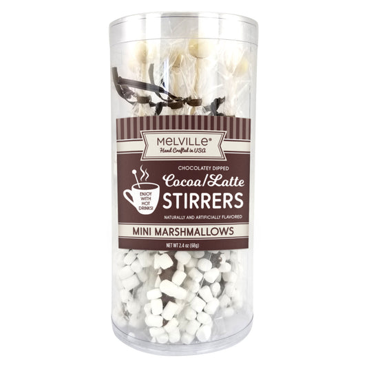 Chocolatey Stirrers - 8ct Cylinder
