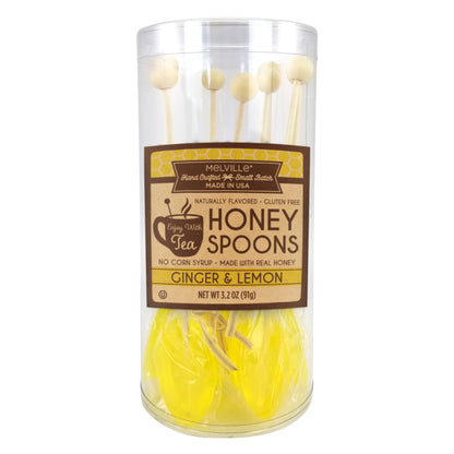 Ginger Lemon Honey Spoons