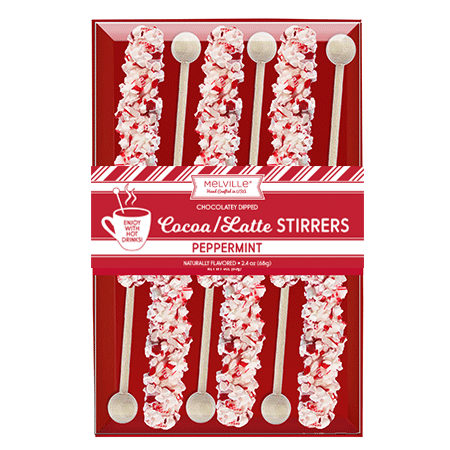 Peppermint Stirrers - White Chocolatey