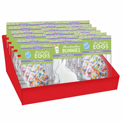 Egg & Bunny Nonpareils Marshmallow Toppers