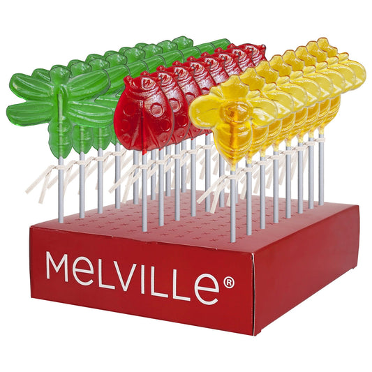 Spring Critters Lollipops - Assorted - Display Stand