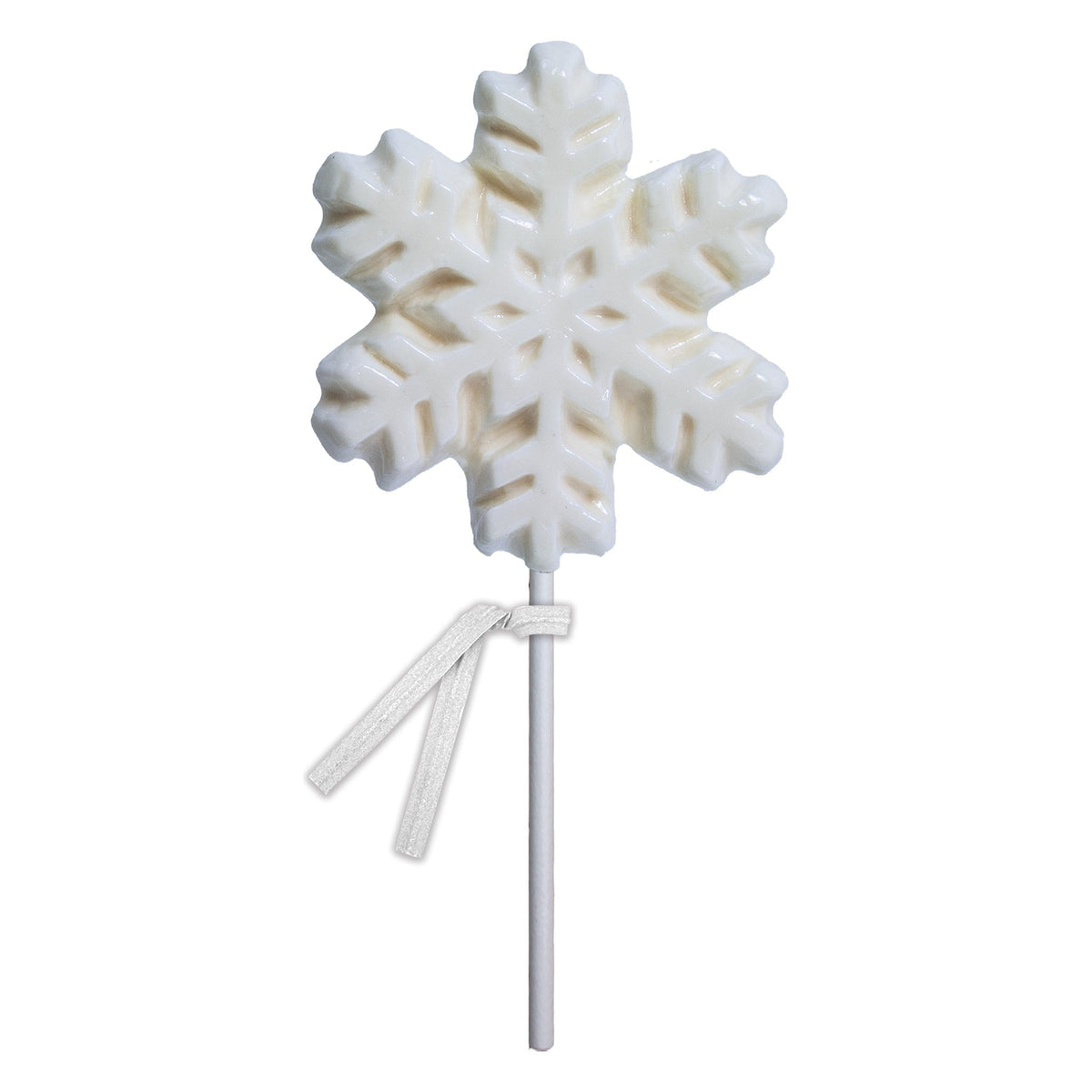Icon White Snowflake Lollipops - Bulk