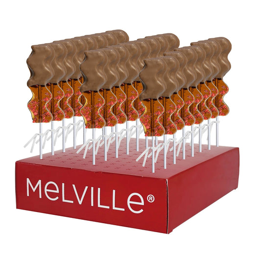 Chocolatey-Dipped Maple Bacon Lollipops - Display Stand
