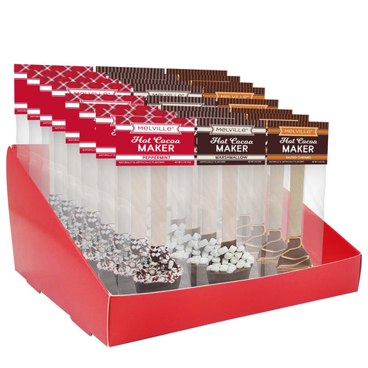 Hot Cocoa Makers 16ct Display Stand - Assorted
