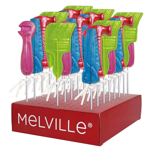 Tool Set Lollipops - Assorted - Display Stand