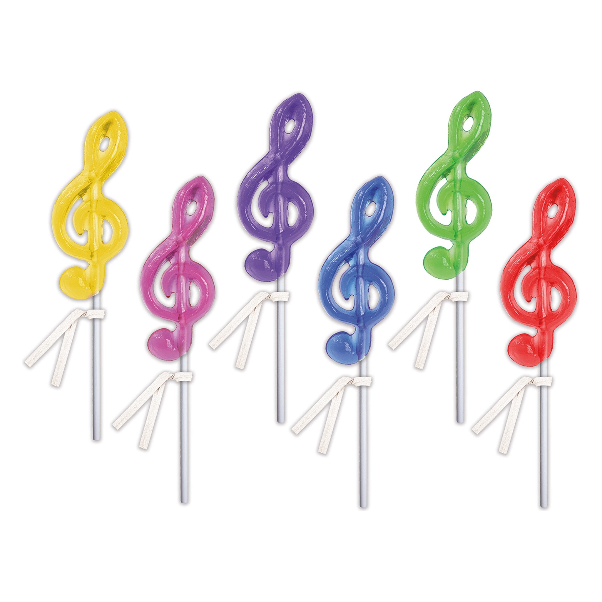 G Clef Music Note Lollipops - Assorted – Melville Candy Wholesale