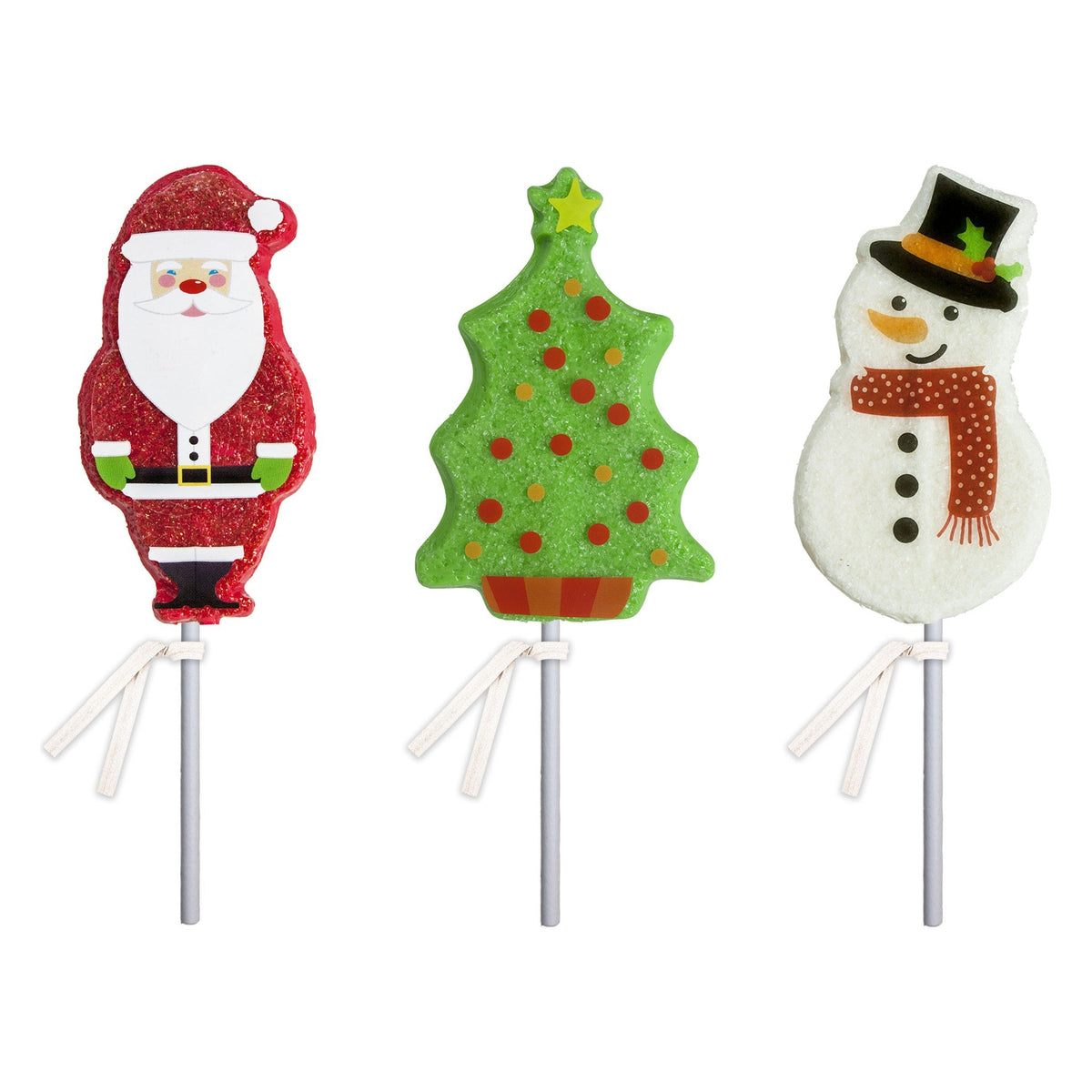 Sweet Holiday Lollipops - Assorted - Bulk