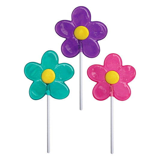 Spring Daisy Lollipops - Assorted - Bulk