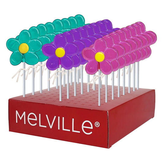 Spring Daisy Lollipops - Assorted - Display Stand