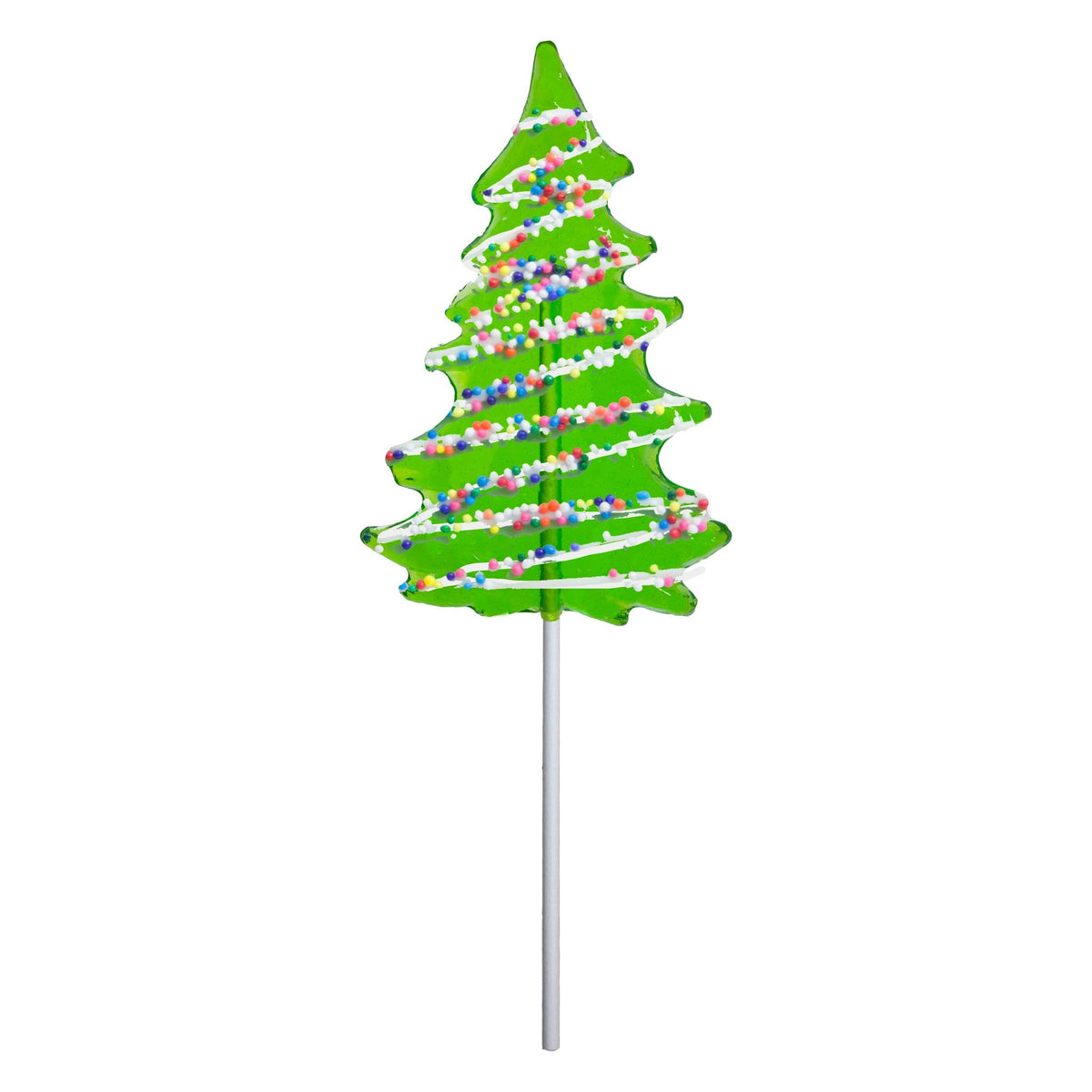 Icon Nonpareil Drizzle Tree Lollipops - Bulk
