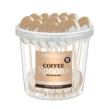 Coffee Spoons 30ct Bucket - Horchata Vanilla Cinnamon