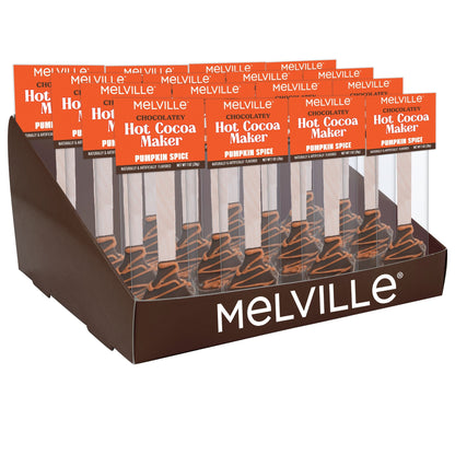 Hot Cocoa Makers 16ct Display Stand - Pumpkin Spice