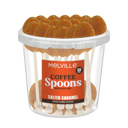 Coffee Spoons 30ct Bucket - Salted Caramel