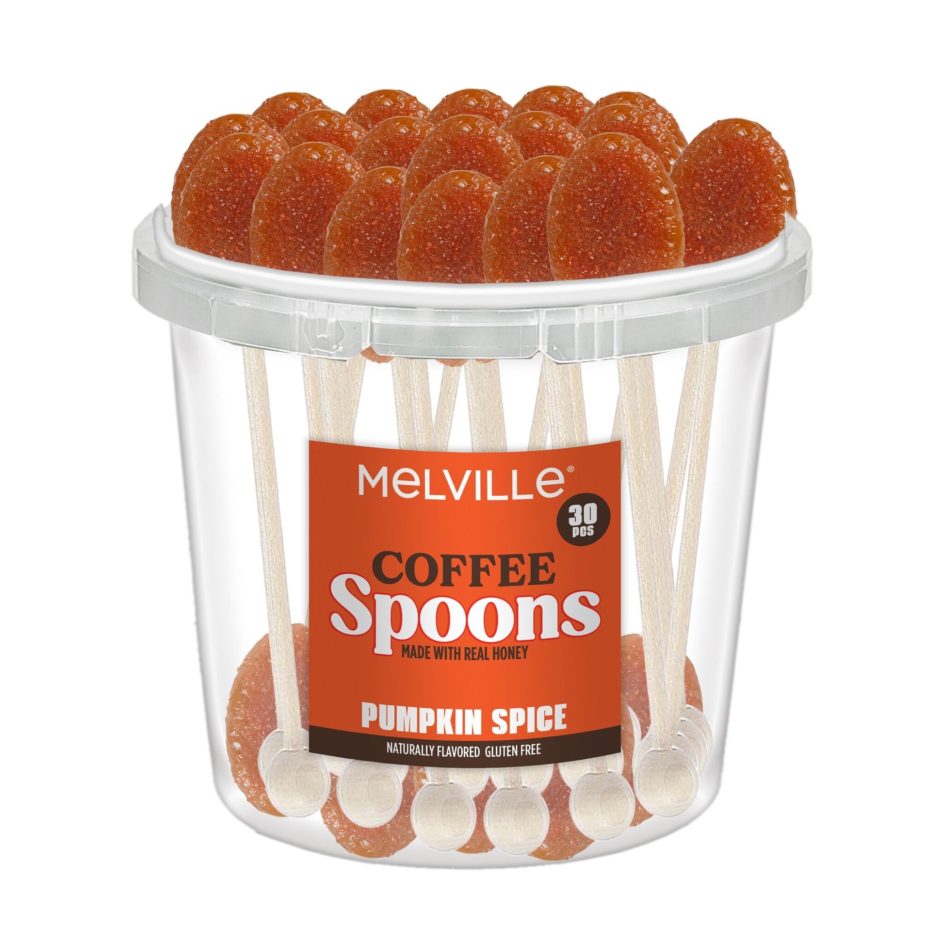 Coffee Spoons 30ct Bucket - Pumpkin Spice