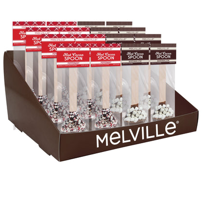 Hot Cocoa Makers 16ct Display Stand - Peppermint and Mini Marshmallow