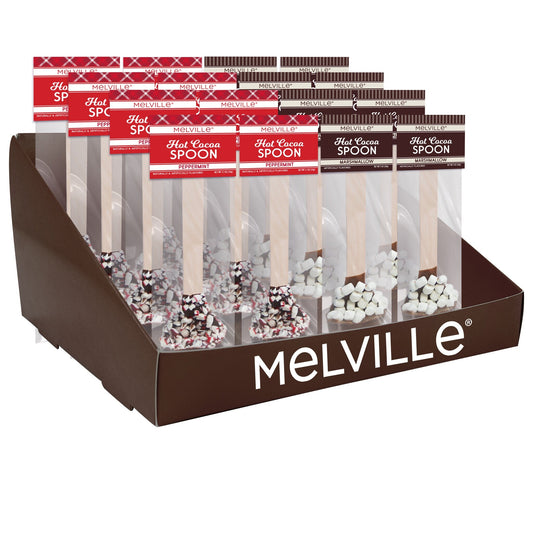 Hot Cocoa Makers 16ct Display Stand - Peppermint and Mini Marshmallow