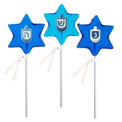 Hanukkah Lollipops - Star of David - Bulk