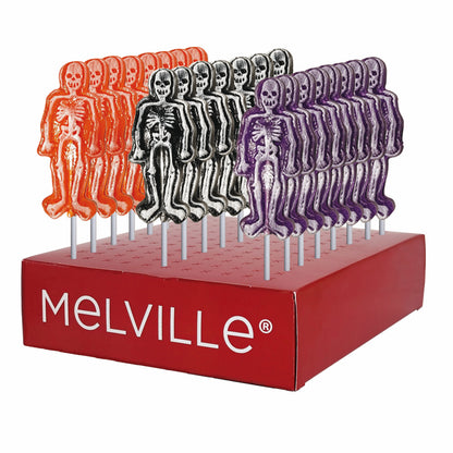 Frosted Skeleton Lollipops - Assorted