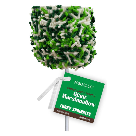Giant Marshmallow Pops - St. Patrick's Day - Bulk