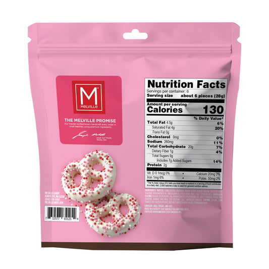 Mini Sweet Crunch Pretzels - Back Panel