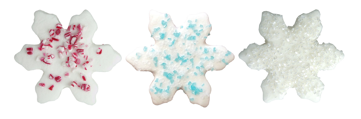 White Chocolatey Snowflake Asst Marshmallows