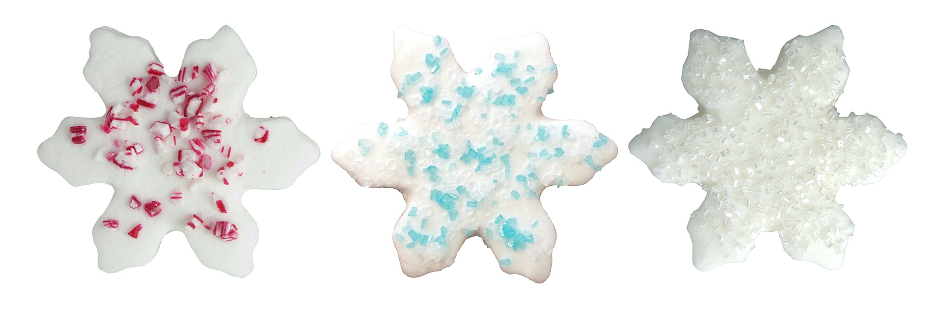 White Chocolatey Snowflake Asst Marshmallows