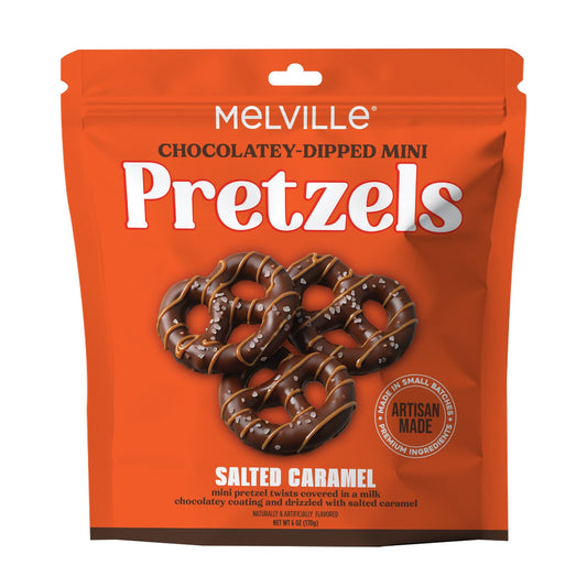 Salted Caramel Mini Pretzels - Gusset Bag
