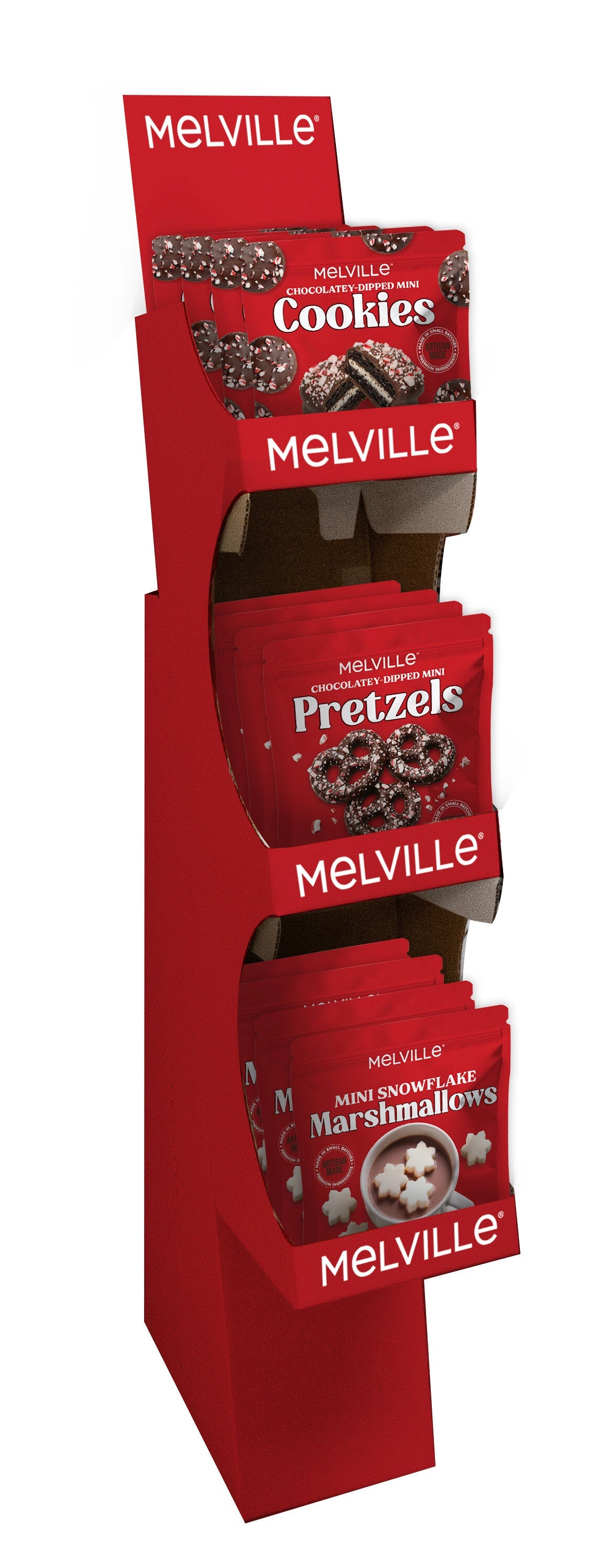 Holiday 3 Shelf Shipper