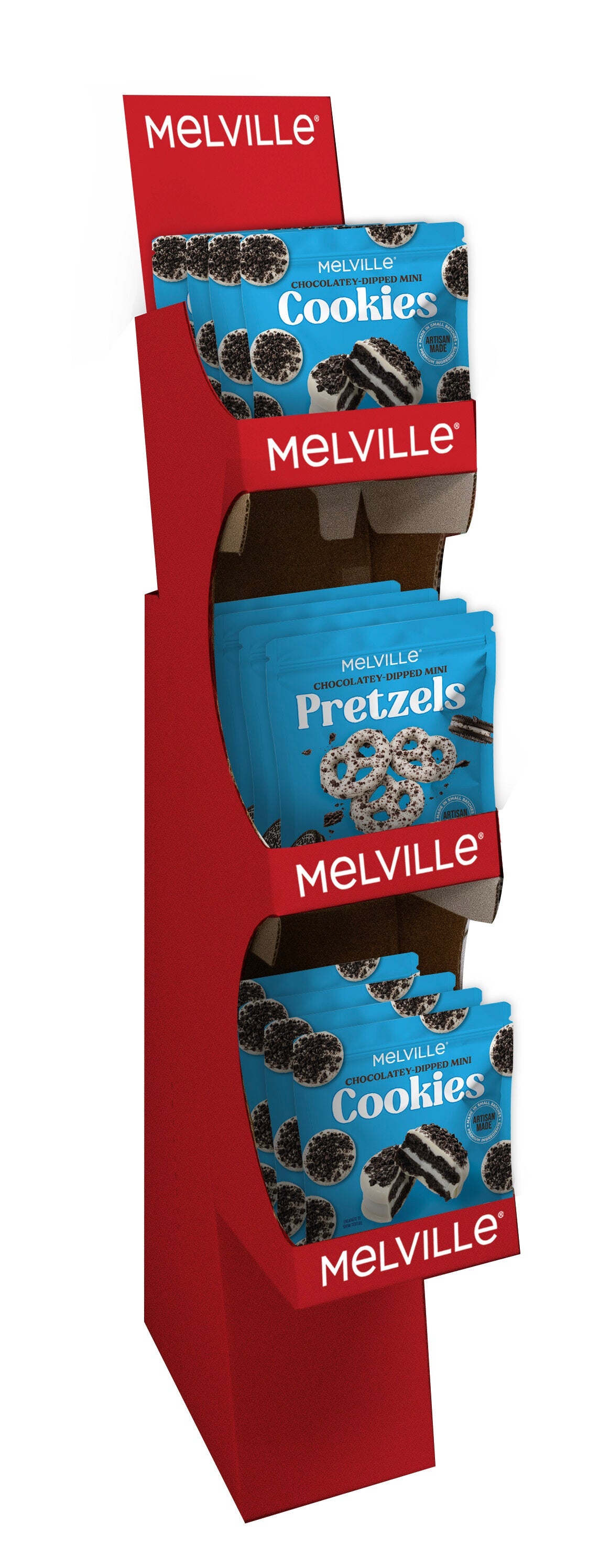 Cookies Cream 3 Shelf Shipper