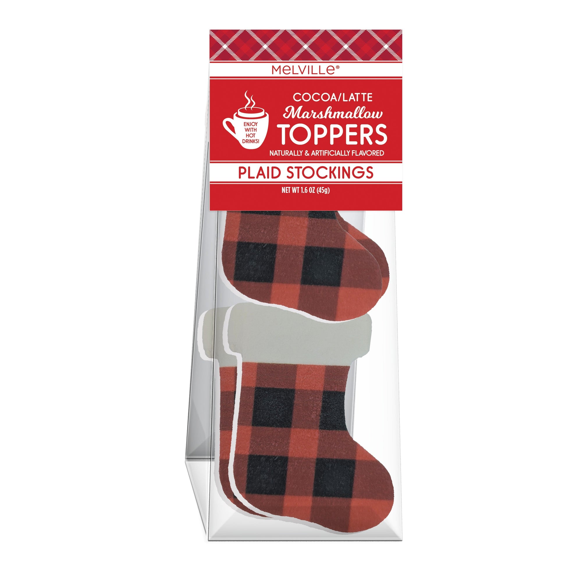 Plaid Stocking Marshmallows