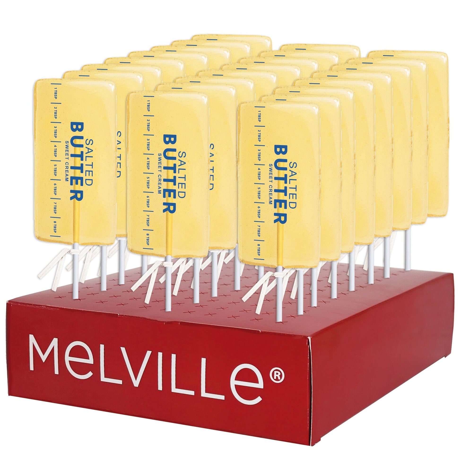 Salted Butter Lollipops - Display Stand Sweet Cream