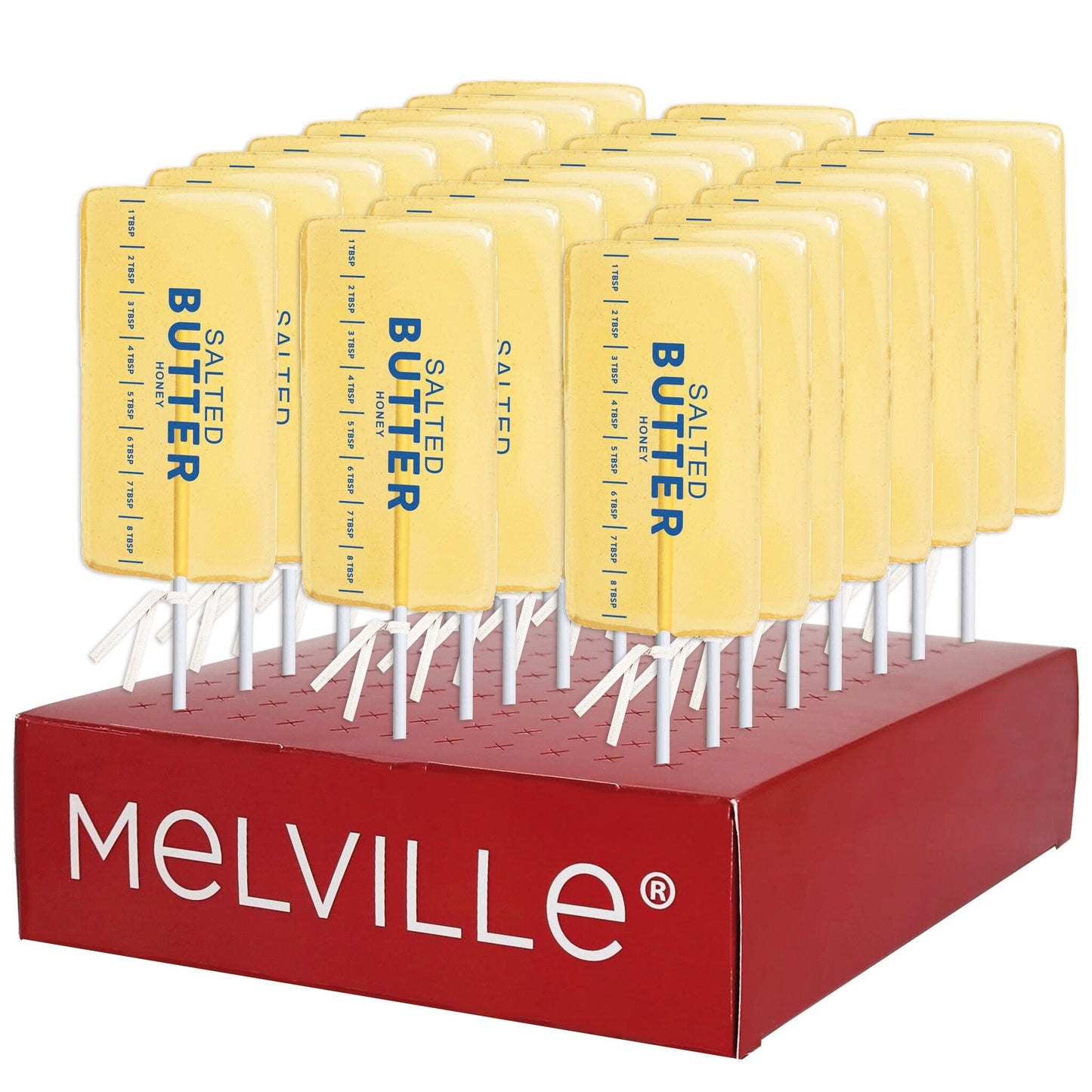 Salted Butter Lollipops - Display Stand Honey Butter