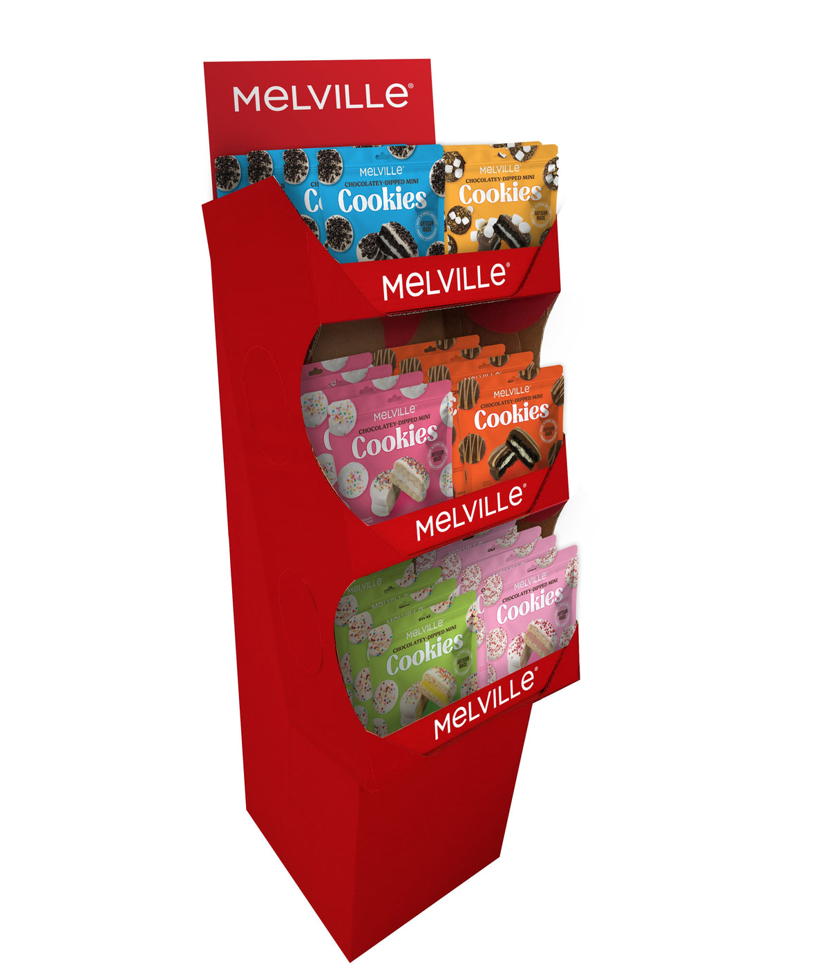 Assorted Cookie Bag Floor Display