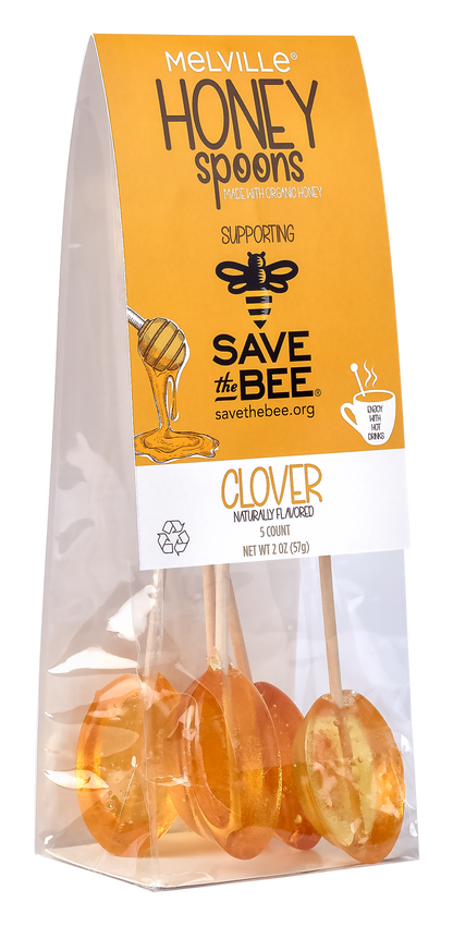 "Save The Bee" Honey Spoons