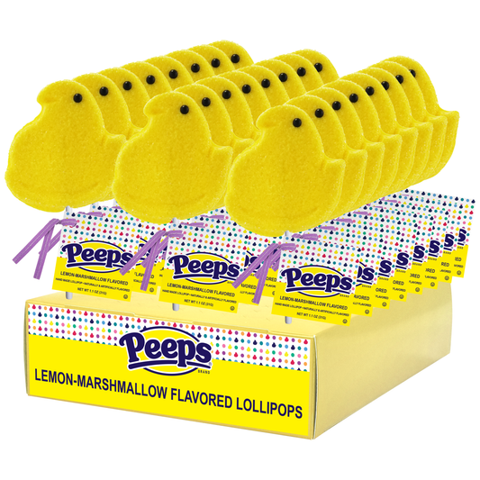 Peeps Hard Candy Lollipops