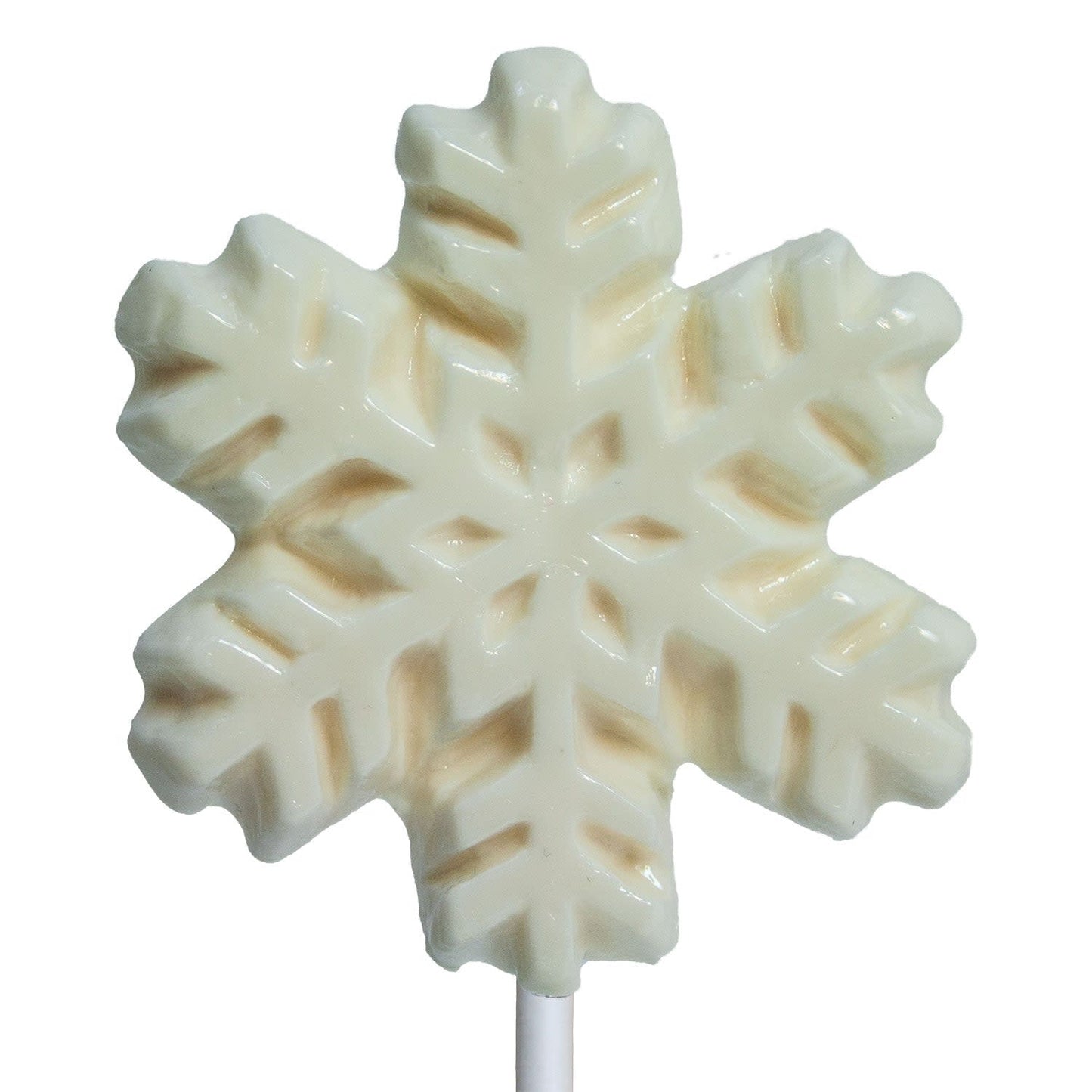 Icon White Snowflake Lollipops
