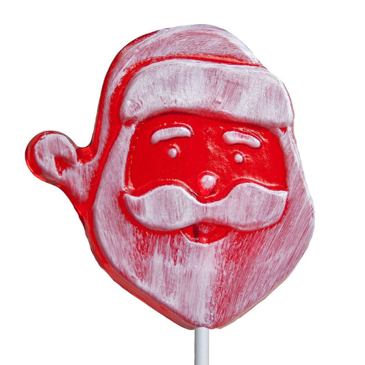 Old Tyme Barley Santa Face Lollipop