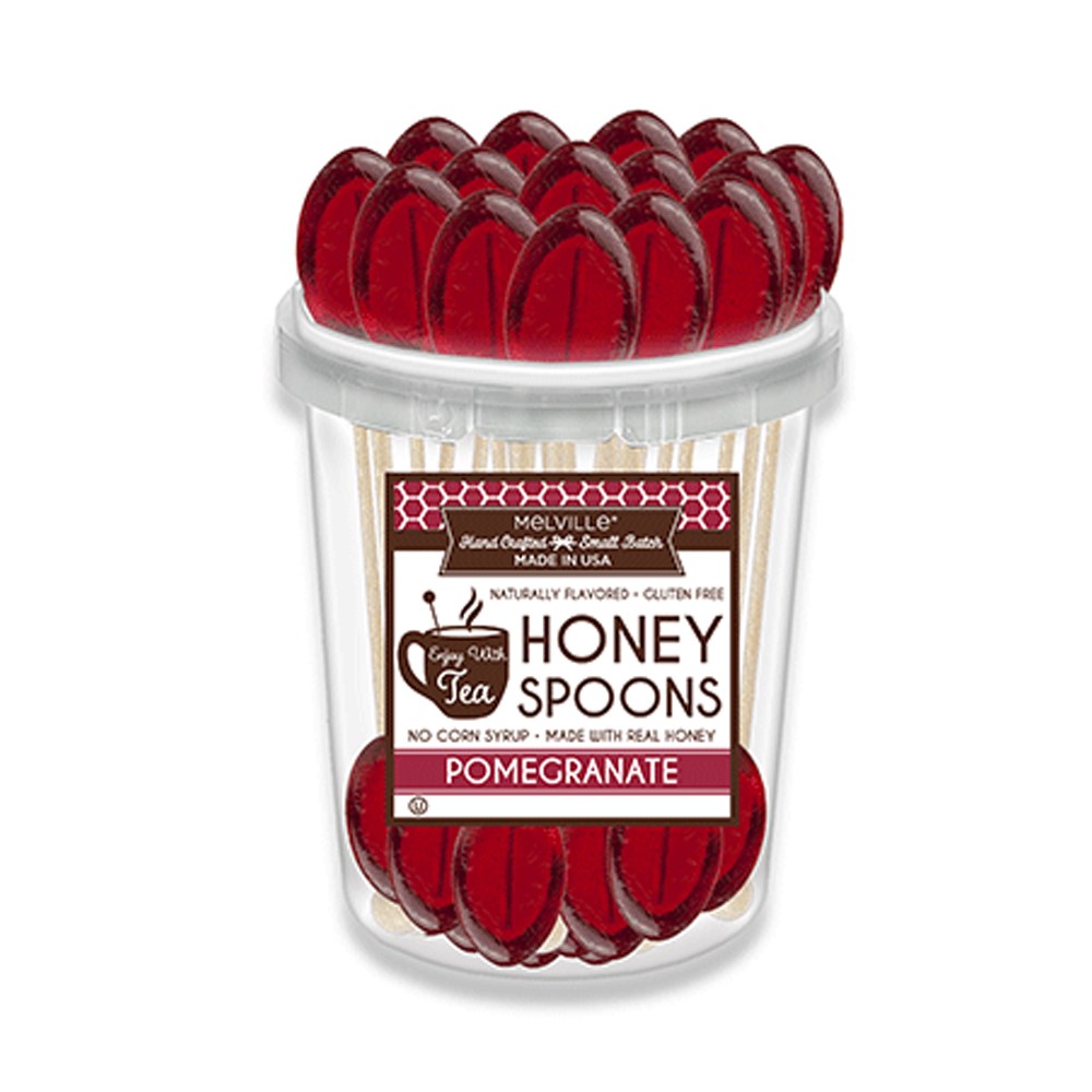 Pomegranate Honey Spoons