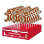 Frosted Gingerbread Man Lollipops