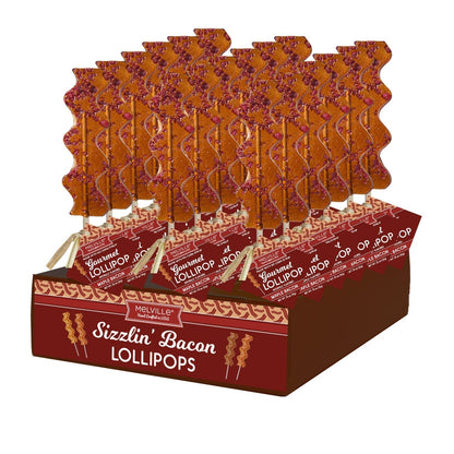 Maple Bacon Lollipops