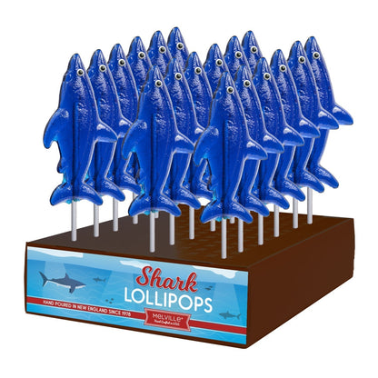 Shark Lollipops
