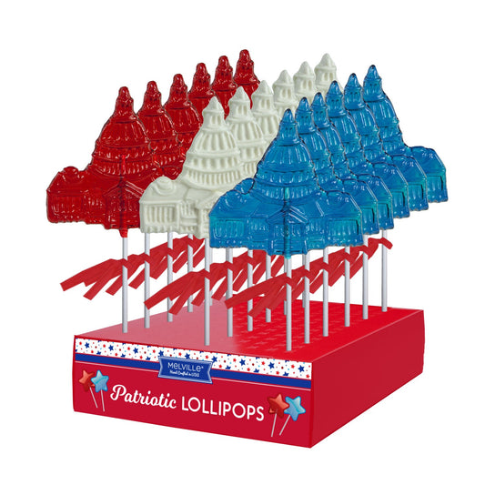 US Capital Building Lollipops - Assorted